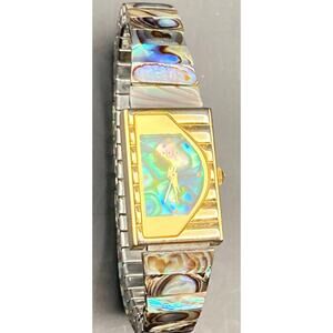 LA Express Womens Colorful Watch 18mm with New Battery - Expandable Band